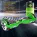 UL Certified 6.5 Inch Hoverboard With B luetooth Green And Led Lights Self Balancing Electric Scooter LED Electric Hoverboard With Remote Controll US Plug   570752710